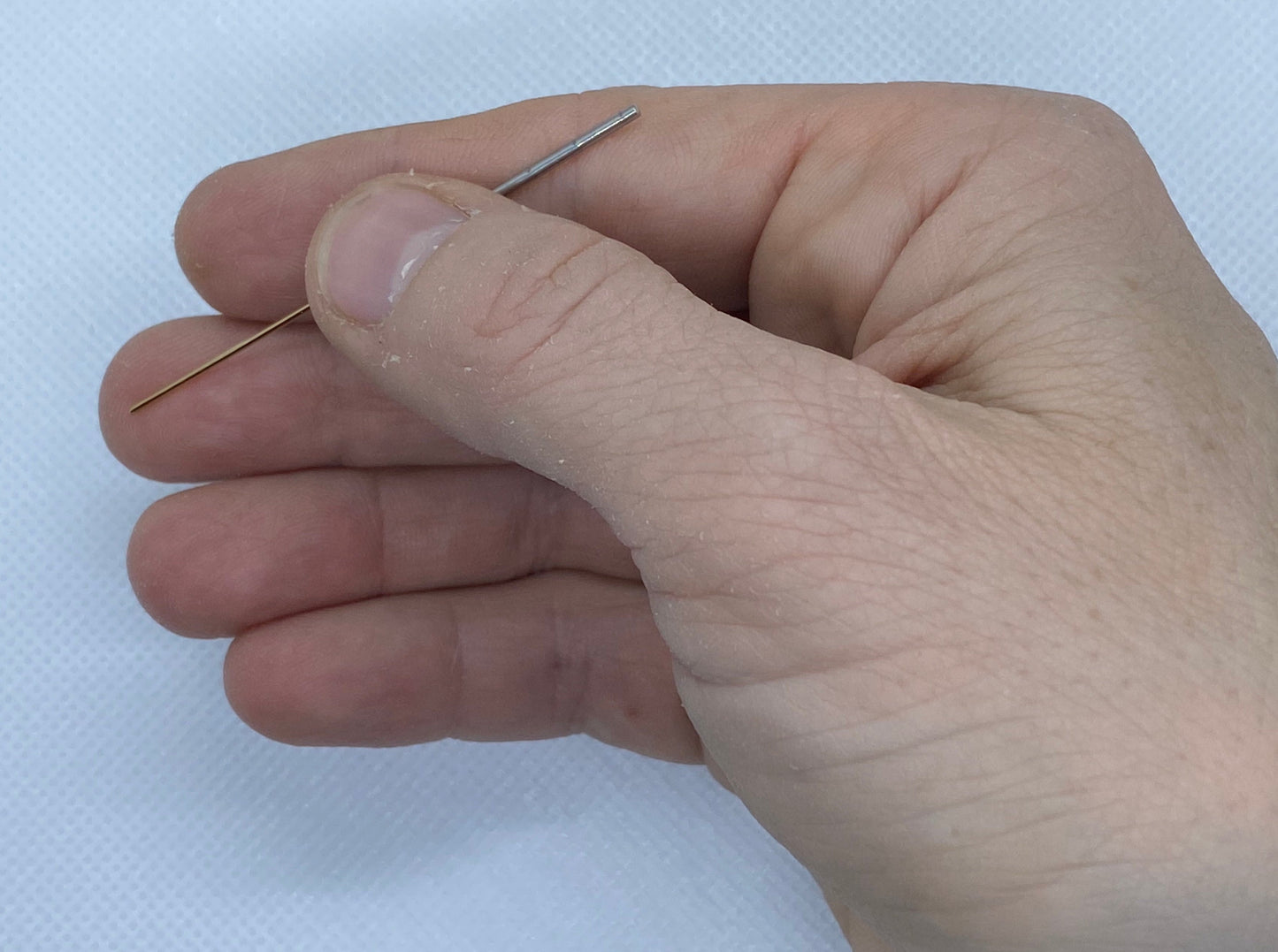 20K Gold teishin with stainless steel handle